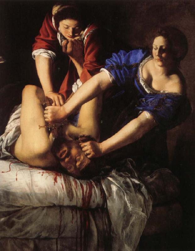 Artemisia gentileschi Judith Beheading Holofernes